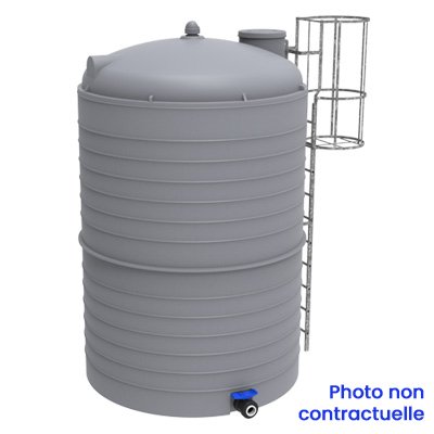 Cuve PEHD verticale 15000L (verticuve)