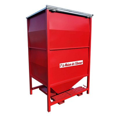 Container cabi box 4m3 SPÉCIAL FARINE pieds télescopiques