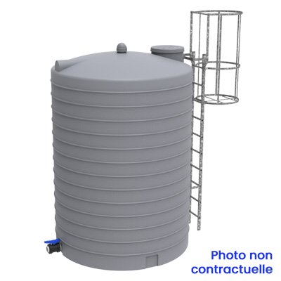 Cuve PEHD verticale 10000L (verticuve)