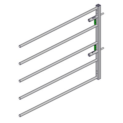 Avant de porte d'herbage Autolock L.1,52m