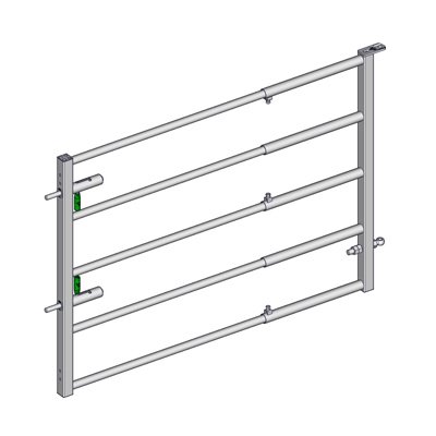 Portillon d'herbage 0,88/2m