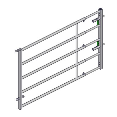 Porte d'herbage Autolock 2/3m