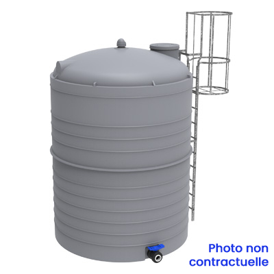 Cuve PEHD verticale 13000L (verticuve)